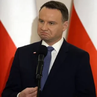 Sticker Andrzej Duda @romandudapl - 8