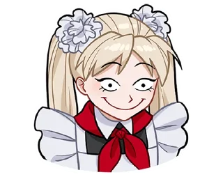 Sticker Анечка без текста @stickers_vk - 6