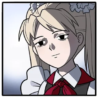 Sticker Анечка без текста @stickers_vk - 7