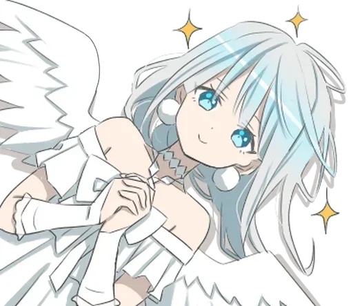 Sticker angel_girl_mrmikkolt - 1