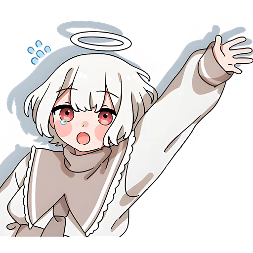Sticker angel_nyasticks - 1