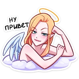 Sticker ᴀɴ ᴀɴɢᴇʟ @morewens - 11