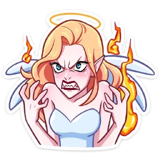 Sticker ᴀɴ ᴀɴɢᴇʟ @morewens - 6