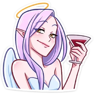 Sticker ᴀɴ ᴀɴɢᴇʟ @morewens - 9