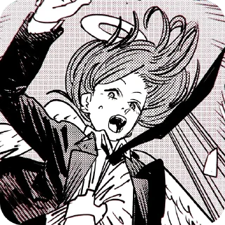 Sticker 𖧵ֹֺֽ໋໋݊ 🕯>  ᥲᥒᩅᩛᥱᥣ ᑯᥱ᥎iᥣ bყ:  @moffuru_stickers - 6