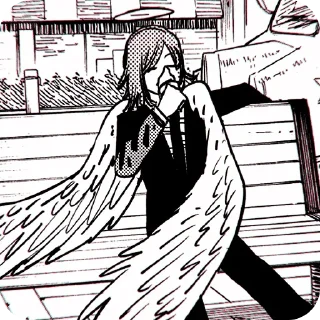 Sticker 𖧵ֹֺֽ໋໋݊ 🕯>  ᥲᥒᩅᩛᥱᥣ ᑯᥱ᥎iᥣ bყ:  @moffuru_stickers - 5