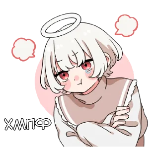 Стикер Ангелок-кун -@tg_sticks - 11