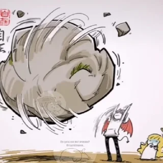 Стикер Angel x Demon - 9