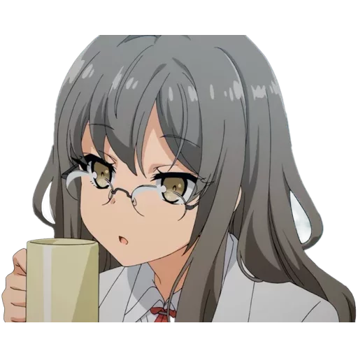 anime cartoon human face