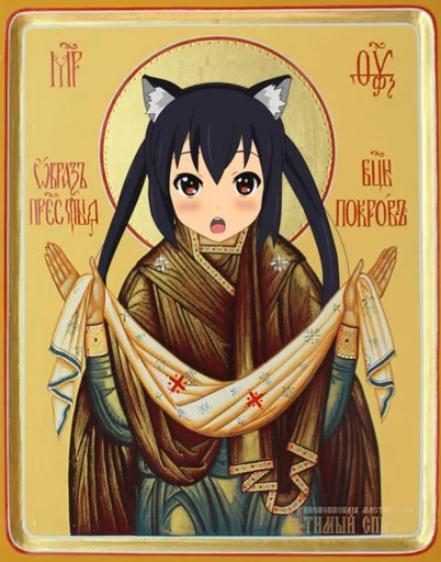 Православные аниме-иконы - мультфильм