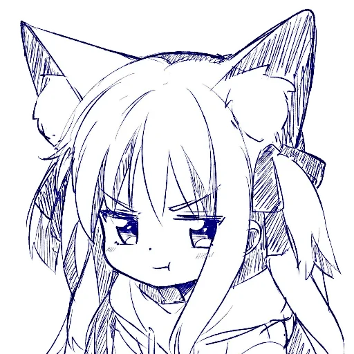 sketch anime cartoon