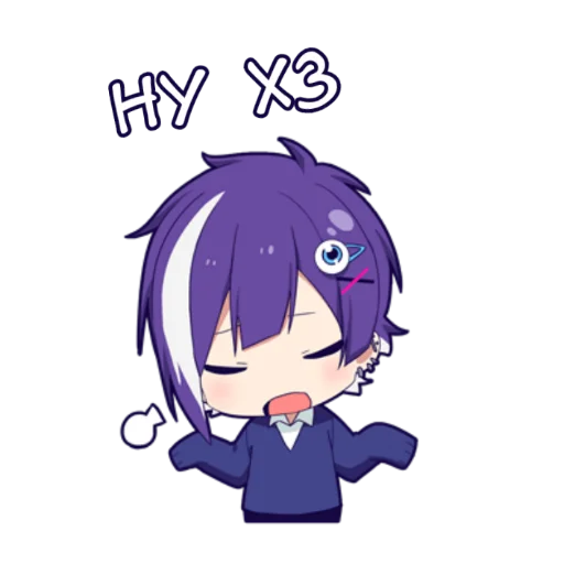 Аниме кун @nyasticks - мультфильм