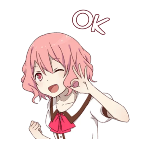 Стикер Аниме тян @nyasticks - 4