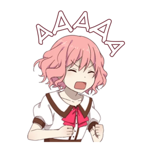 Стикер Аниме тян @nyasticks - 3