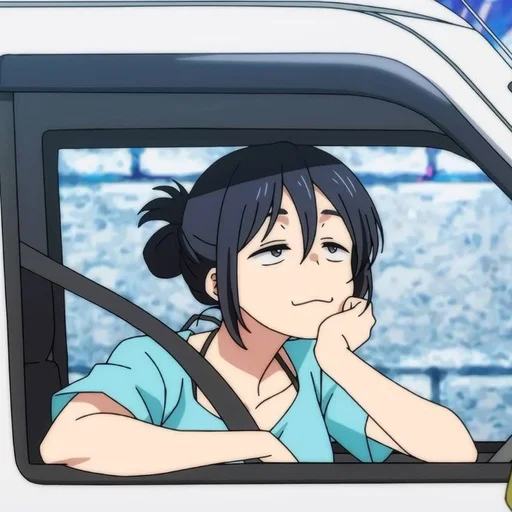 аниме мультфильм человеческое лицо