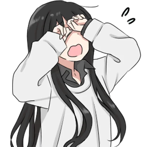 иллюстрация эскиз аниме