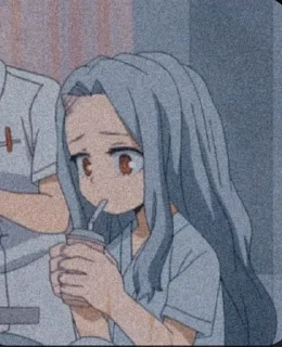 Anime girls by sevowww by @fStikBot - мультфильм