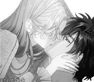 Стикер kiss love @hentstick - 7