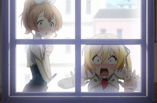 аниме мультфильм окно