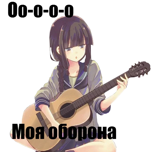 musical instrument cartoon anime