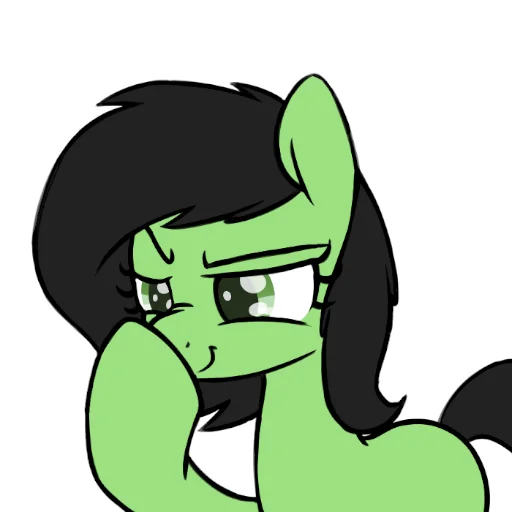 anon pony by @mlpstickers - 