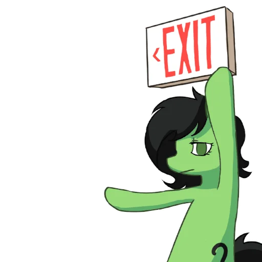 Sticker anon_pony - 1