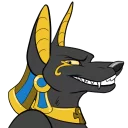 Sticker Anubis by Korrok - 4