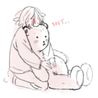 Sticker anshiiiiin-hug - 1