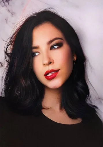 human face person lipstick