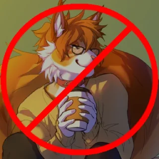 Sticker Анти-Фурри @Alilz2 - 7