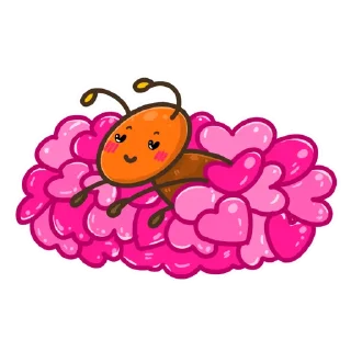 Стикер Муравей Лёша @belkabebelka - 0