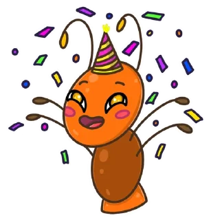 Стикер Муравей Лёша @belkabebelka - 7