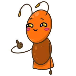 Стикер Муравей Лёша @belkabebelka - 11