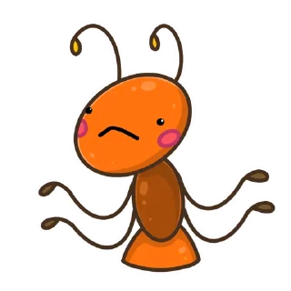 Стикер Муравей Лёша @belkabebelka - 3