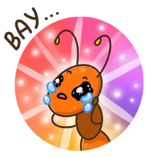 Стикер Муравей Лёша @belkabebelka - 1