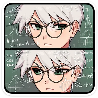 Стикер Антон без надписей @stickers_vk - 11