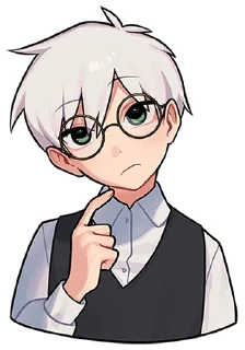 Стикер Антон без надписей @stickers_vk - 0