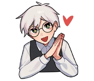 Стикер Антон без надписей @stickers_vk - 5