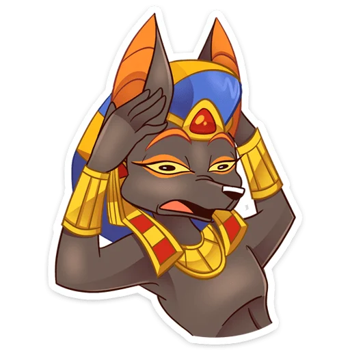 Sticker Анубис (@TgSticker) - 3