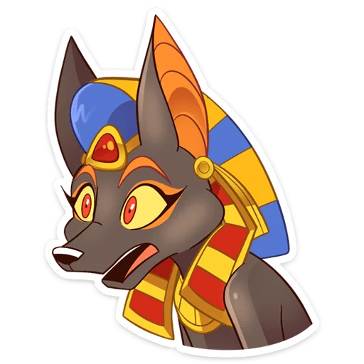 Sticker Анубис :: @stickroom - 7