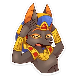 Sticker Анубис :: @stickroom - 8