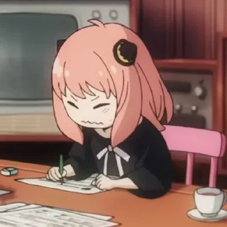 Sticker Anya Forger @pinterest_to_stickerbot - 3