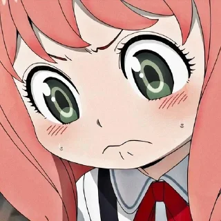 Sticker Anya Forger @pinterest_to_stickerbot - 1