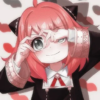 Sticker Anya Forger @pinterest_to_stickerbot - 0