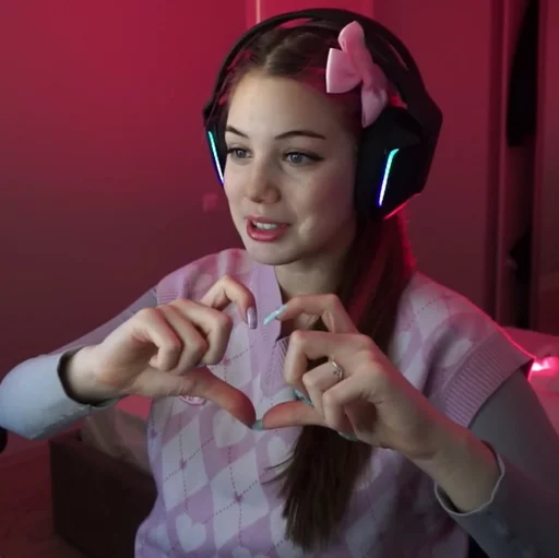 person human face headphones