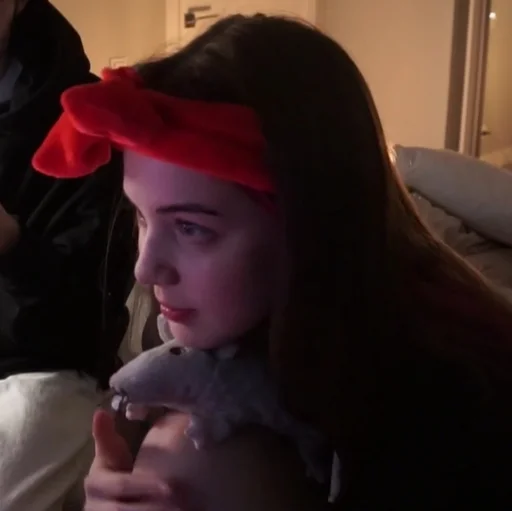 person indoor human face