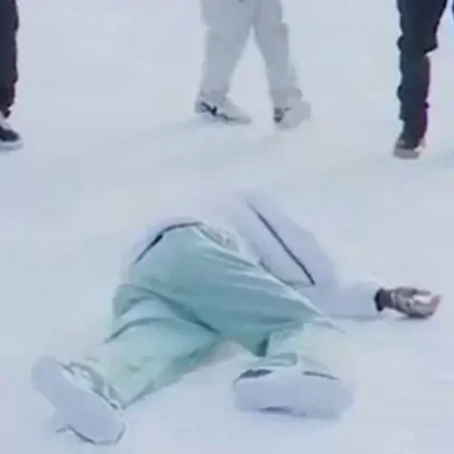 footwear snow person