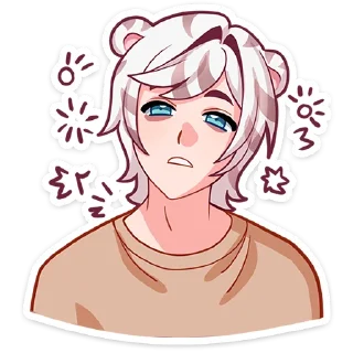 Sticker Аон от @TgSticker - 4