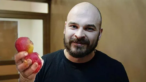 person man human face