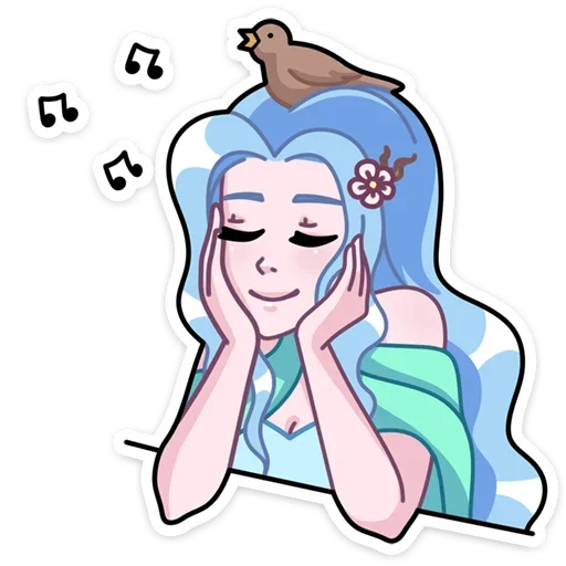 Стикер Апрель (@TgSticker) - 4